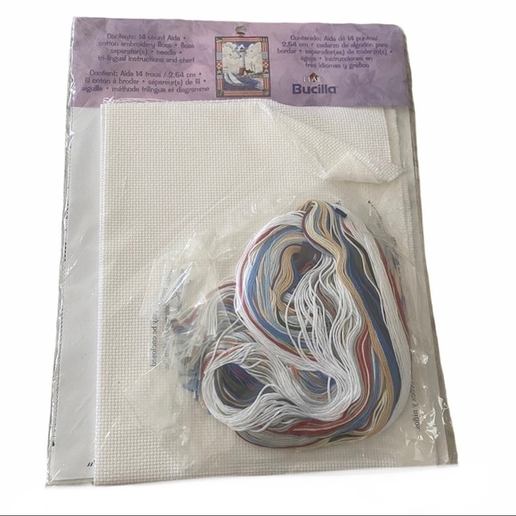 BUCILLA Vintage Americana Lighthouse Counted Cross Stitch NEW - Picture 2 of 5